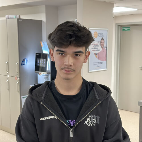 Tadeáš K., 18 let, student